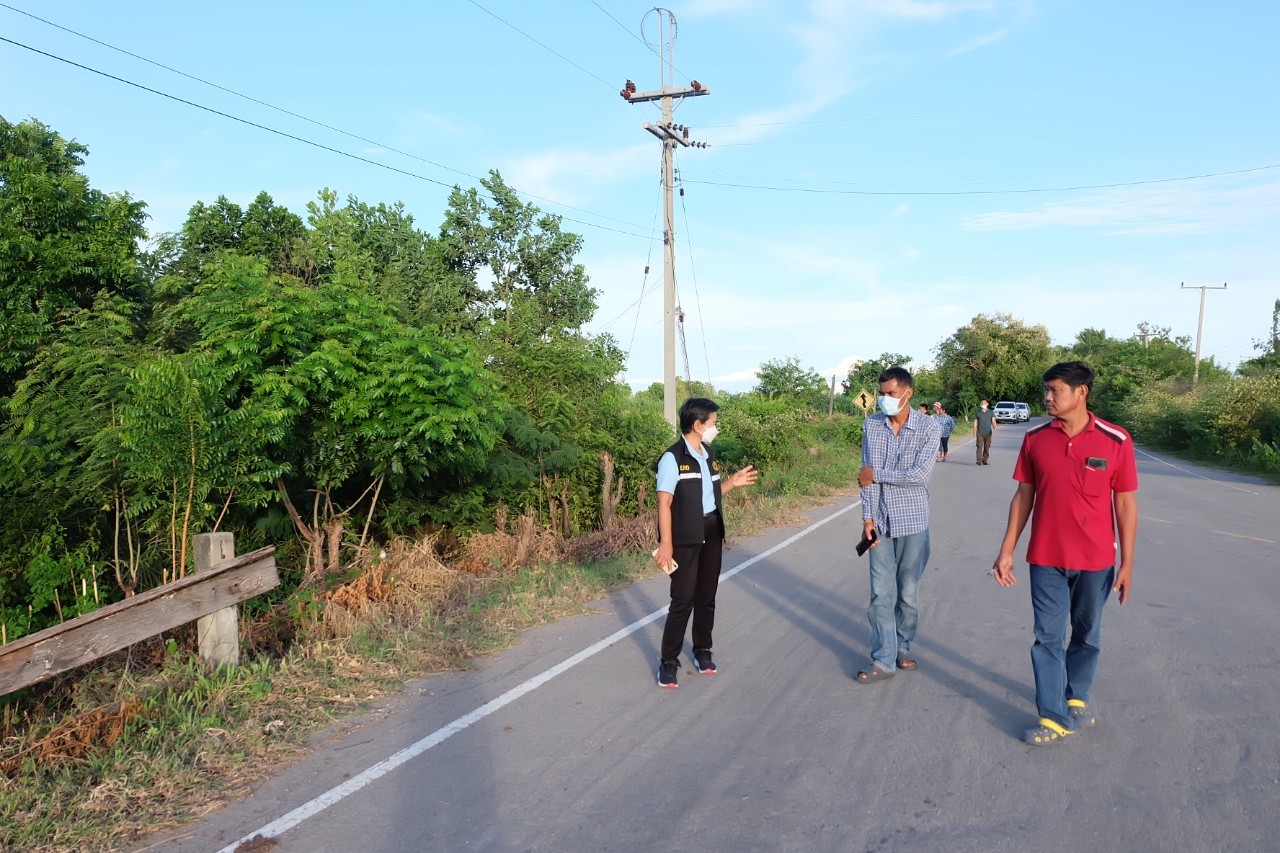 title - ผู้ตรวจราชการกรม ลงพื้นที่ตรวจสอบข้อเท็จจริง กรณีข้อร้องเรียนของเกษตรกรในเขตปฏิรูปที่ดินจังหวัดกาญจนบุรี